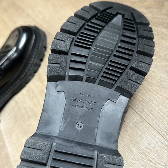 New GANT Leather Loafers 39 - Picture 3 of 5